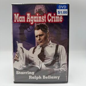 Man Against Crime Ralph Bellamy DVD 3 Episodes Digiview TV-732 New Sealed